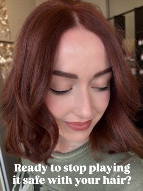 Fully customized deep copper 🔥

Designed to complement your skin tone, add dimension, and keep that healthy, expensive shine.

Low-maintenance grow-out + high-impact color = the sweet spot. 

Let’s book your appointment today!
Hair by @ashleymcshane7 

#deepcopperhair #copperhaircolor #redhairgoals #copperbalayage #dimensionalcolor